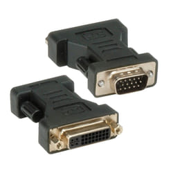 Techly DVI - VGA F/M DVI-I Noir