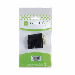 Techly DVI - VGA F/M DVI-I Noir