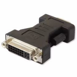 Techly DVI - VGA F/M DVI-I Noir