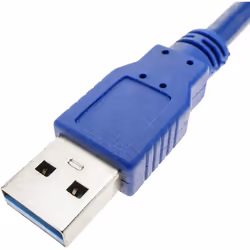 Techly 2.0m USB 3.0 AB M/M câble USB 2 m USB 3.2 Gen 1 (3.1 Gen 1) USB A USB B Bleu