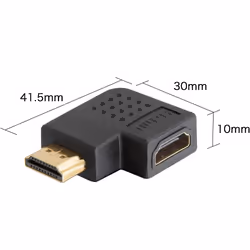 Techly HDMI M/F 270° Noir - Vue supplémentaire 3