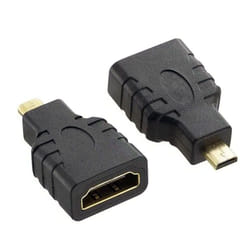 Techly Micro D HDMI - HDMI M/F Micro HDMI D Noir