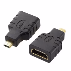 Techly Micro D HDMI - HDMI M/F Micro HDMI D Noir