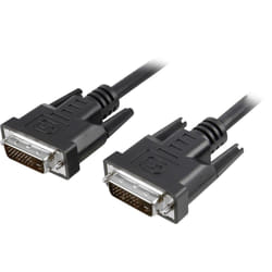 Techly 1.8m DVI-I câble DVI 2 m Noir