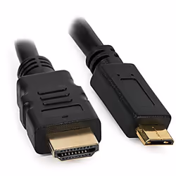 Techly 3m HDMI câble HDMI HDMI Type A (Standard) HDMI Type C (Mini) Noir