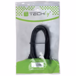 Techly 1.8m USB - Mini USB M/M câble USB 1,8 m USB 2.0 USB A Mini-USB B Noir