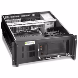 Techly I-CASE MP-P4HX-BLK2 unité centrale Support Noir