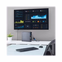Techly HDMI - VGA+3.5mm+Micro USB B M/F 0,15 m Noir - Vue supplémentaire 10