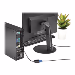 Techly HDMI - VGA+3.5mm+Micro USB B M/F 0,15 m Noir - Vue supplémentaire 11
