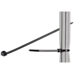 Techly 142 x 3.5mm serre-câbles Nylon Noir 100 pièce(s)