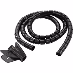 Techly ISWT-KIT-BK, 2,5 m, Noir