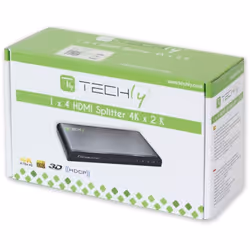 Techly IDATA HDMI-4K4 répartiteur vidéo 4x HDMI