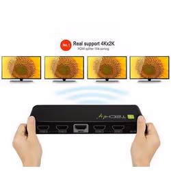 Techly IDATA HDMI-4K4 répartiteur vidéo 4x HDMI - Vue supplémentaire 7