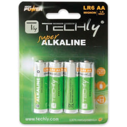 Techly LR06 AA 1.5V Batterie à usage unique Alcaline
