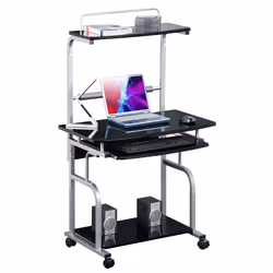 Techly ICA-TB 7800BK bureau d'ordinateur Noir