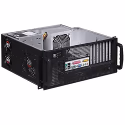 Techly I-CASE MP-P4HX-BLK6 unité centrale Support Noir