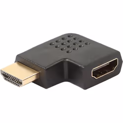 Techly HDMI M/F, HDMI, HDMI, Noir