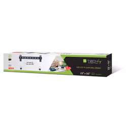 Techly ICA-PLB 139M support pour téléviseur 55" Noir