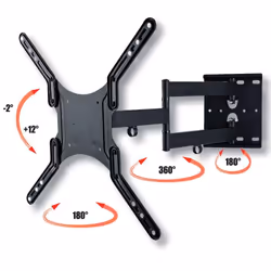 Techly ICA-PLB 136M support pour téléviseur 55" Noir - Vue supplémentaire 5