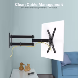 Techly ICA-PLB 136M support pour téléviseur 55" Noir - Vue supplémentaire 9
