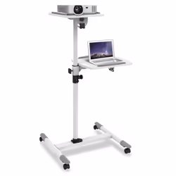 Techly ICA-TB TPM-6 chariot et support multimédia Blanc Chariot multimedia