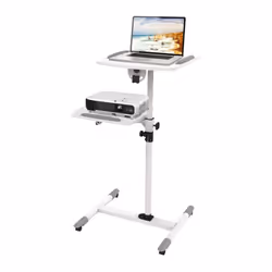 Techly ICA-TB TPM-6 chariot et support multimédia Blanc Chariot multimedia - Vue supplémentaire 5