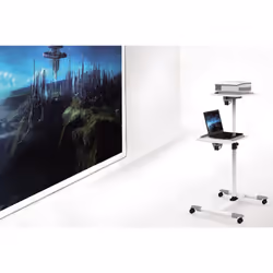 Techly ICA-TB TPM-6 chariot et support multimédia Blanc Chariot multimedia - Vue supplémentaire 6
