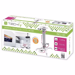 Techly ICA-PM 18S support pour projecteurs Plafond Argent