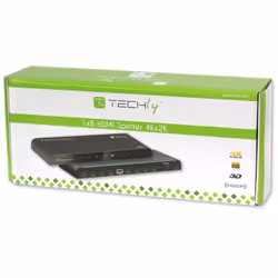 Techly IDATA HDMI-4K8 répartiteur vidéo 8x HDMI
