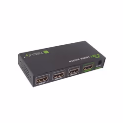 Techly IDATA-HDMI-4K31, HDMI, HDMI, Noir, 480i, 480p, 576i, 576p, 720p, 1080i, 1080p, - CE - FCC - UL - RoHS - WEEE, 5 V