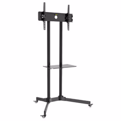 Techly ICA-TR6, 76,2 cm (30"), 165,1 cm (65"), 60 kg, -15 - 15°, Noir