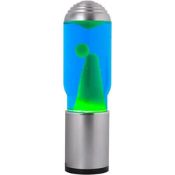 Lampe Lave 40 cm bleu/vert - Itotal