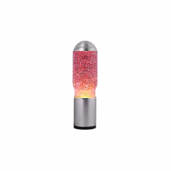 Lámpara avec base gris foncé, líquido de brillo. Nouveau design pour l'emblématique lampe design années 60, onze nouvelles co ...