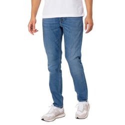 Diesel Pour des hommes Jean Larke Regular Bleu