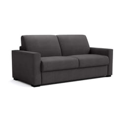 Canapé convertible express - 3 places - BL018 - Tissu como 22 Graphite - 190 x 100 x 87 cm