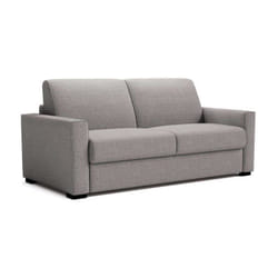 Mondo - Canapé convertible express - 3 places - BL018 - Tissu como 20 ash - 190 x 100 x 87 cm