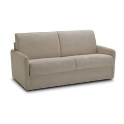 Mondo - Canapé convertible express - 3 places - lincoln - Tissu Beige - 175 x 100 x 87 cm