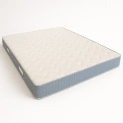 Matelas 140x190 Waterfoam orthopédique, 21 cm, mousse losangée, Classe 1, Italie