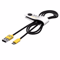 Tribe CMR22102, 1,2 m, USB A, Noir, Blanc, Jaune