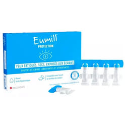 Eumill Protection Yeux Fatigués & Secs 10 Unidoses de 0,5 ml