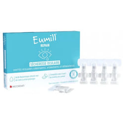 Eumill Repair Sécheresse Oculaire 10 Unidoses de 0,5 ml