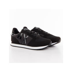 Basket Armani Exchange Line AX Femme Noir