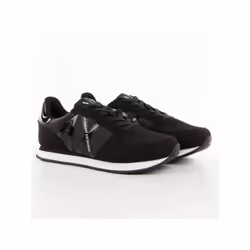 Basket Armani Exchange Line AX Femme Noir
