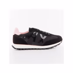 Basket Armani Exchange Shine Femme Noir