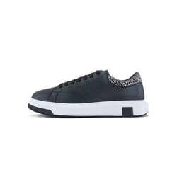 Basket Armani Exchange - Homme - Noir - Synthétique - Lacets
