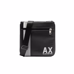 Pochette Armani Exchange AX eagle Homme Noir