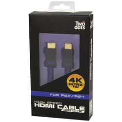 Twodots TDGT0027 câble HDMI HDMI Type A (Standard) Noir, Bleu