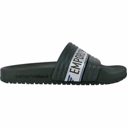 Claquette Emporio Armani Eagle Homme Kaki