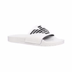 Claquette Emporio Armani GA eagle Homme Blanc