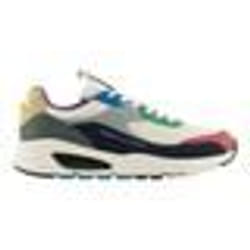Baskets - ARMANI EXCHANGE - XUX121 XV540 - Blanc - talon plat - velours et nubuck